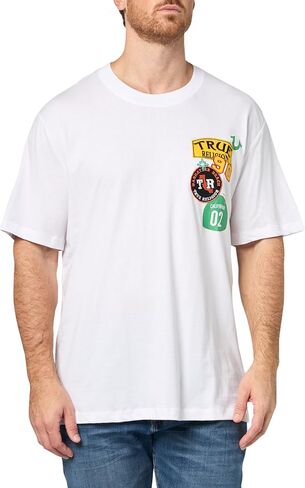 True Religion Men's Freeway Patch Tee in Saudi Arabia