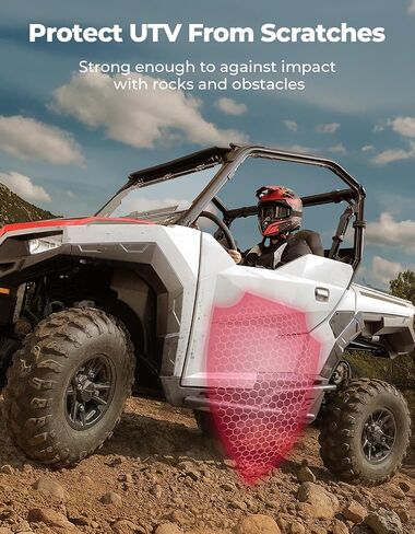 KEMIMOTO Rock Sliders Nerf Bar Compatible with Polaris General 1000/ General XP 1000 2016-2025 2 Seat Side Step Bumper Protection Frame Accessories in Saudi Arabia