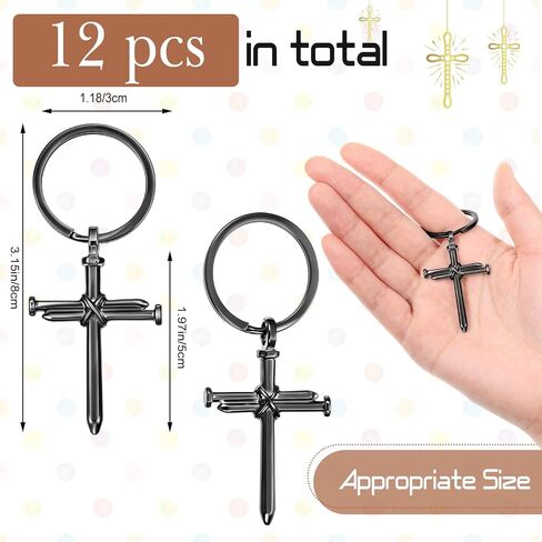 Christian Cross Keychain Religious Gifts Bulk for Men Women Christmas Baptism Confirmation Gifts in Saudi Arabia