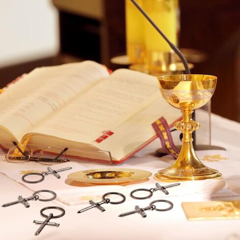 Christian Cross Keychain Religious Gifts Bulk for Men Women Christmas Baptism Confirmation Gifts in Saudi Arabia