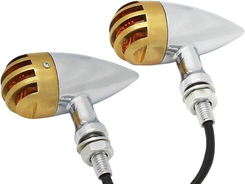 FATECIM 2 قطعة دراجة نارية LED بدوره إشارات المؤشر زعانف الشواية العنبر ضوء رصاصة دراجة نارية الوامض العالمي لهارلي ديفيدسون هوندا ياماها سوزوكي كاواساكي هارلي دوكاتي BMW انتصار هيوسونغ in Saudi Arabia