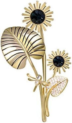 14K Gold Lotus Pearl Brooch - Vintage-Inspired Pin for Qipao & Traditional Brooch Attire, Luxury Accessory for Women, Ideal for Cultural & Formal Events in Saudi Arabia