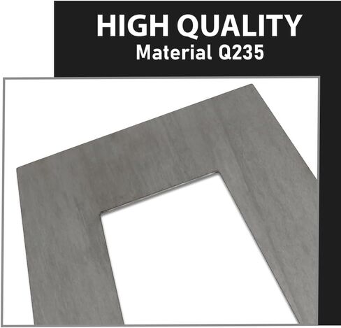 G-PLUS Weld on Lowering Truck Under Bed Frame 10" Tall Step C Notch Kit 3" Wide Silver in Saudi Arabia