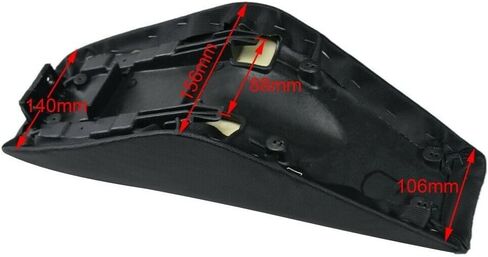 Black Plastics Kit with Black Seat for CRF50 XR50, Chinese 50cc 70cc 90cc 110cc 125cc SSR Coolster Taotao Dirt Pit Bike,Fenders Fairings Replacement Plastic with Seat in Saudi Arabia