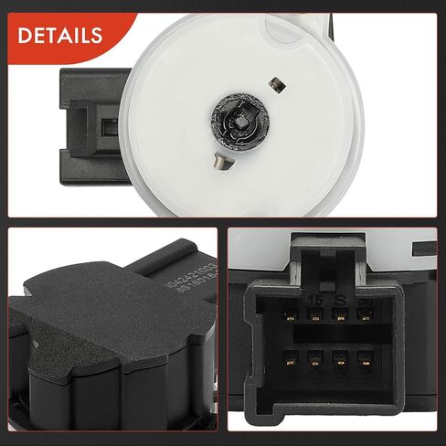 A-Premium Ignition Starter Switch Compatible with Volvo Vehicles - S60 2001-2009, XC70 2003-2011, S80 1999-2006, V70 1999, XC90 2003-2014 - 8 Blades, Replace# 86500540 in Saudi Arabia