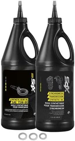 TUSK Drivetrain Oil Change Kit with Can-Am Oil for Can-Am Outlander 850 X MR 2016,2018,2022-2024 in Saudi Arabia