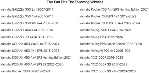 Tusk 4-Stroke Oil Change Kit Yamalube All Purpose 10W-40 For Yamaha Viking VI 700 4x4 2015-2021 in Saudi Arabia
