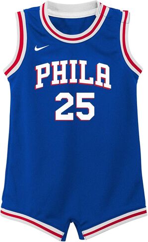 Outerstuff NBA Infants Official Name and Number Home Alternate Road Player Bodysuit Romper Jersey in Saudi Arabia
