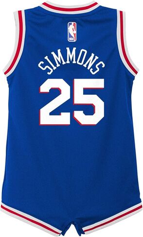 Outerstuff NBA Infants Official Name and Number Home Alternate Road Player Bodysuit Romper Jersey in Saudi Arabia