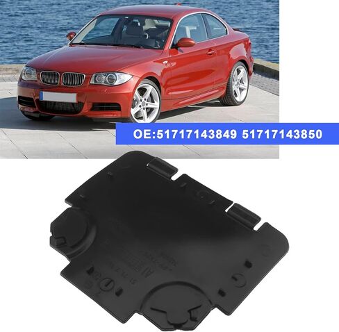 eMagTech 2pcs Left & Right Front Wheel Arch Cover Plate 51717143849 51717143850, Compatible with BMW E82 E88 E90 E91 135i 325i for Wheel Arch Lining Inspection Panel Plastics Protective Trim in Saudi Arabia