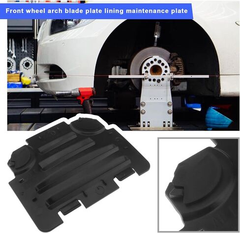 eMagTech 2pcs Left & Right Front Wheel Arch Cover Plate 51717143849 51717143850, Compatible with BMW E82 E88 E90 E91 135i 325i for Wheel Arch Lining Inspection Panel Plastics Protective Trim in Saudi Arabia
