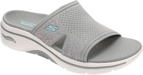 Skechers Women's GO Walk Arch Fit 2.0 داكوتا جراي متعدد/متوسط ​​/ 11 in Kuwait