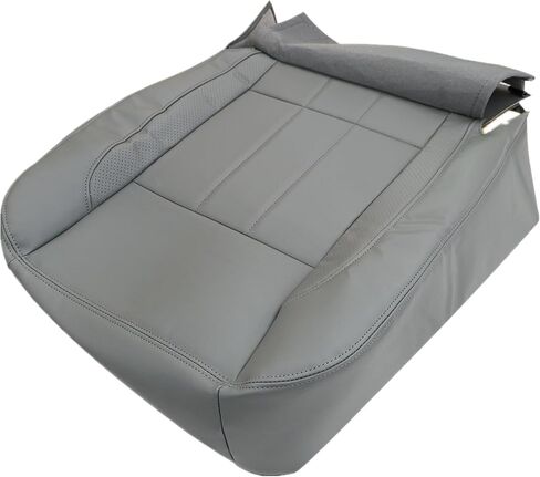 NLQR Driver and Passenger Side Bottom Replacement Seat Cover Microfiber Leather & Foam Cushion Compatible with Dodge Ram 1500 2500 3500 4500 2006-2009 in Saudi Arabia