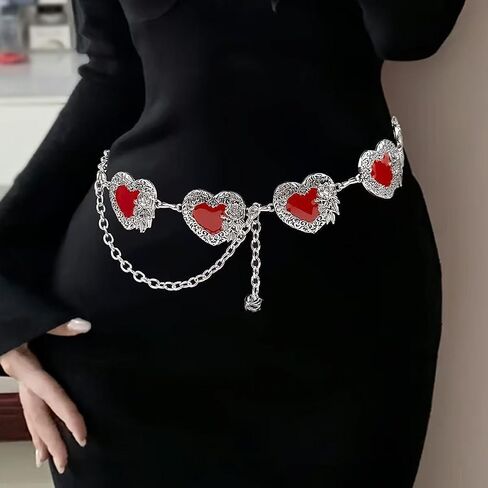 Western Turquoise Chains Waist for Women Boho Turquoise Chain Belt Dresses Jeans Waist Belt Boho Jewelry Accessorie in Saudi Arabia