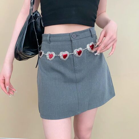 Western Turquoise Chains Waist for Women Boho Turquoise Chain Belt Dresses Jeans Waist Belt Boho Jewelry Accessorie in Saudi Arabia