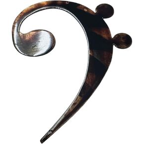 Base Clef - ديكور فني جداري معدني للموسيقى والنوتة الموسيقية (نحاسي برونزي لامع) in Kuwait