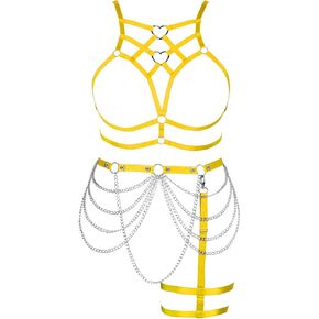 مجموعة ملابس داخلية نسائية من MAMOHSS، سلسلة حمالة صدر مرنة قابلة للتعديل، ملابس حفلات الرقص، مقاس كبير in Kuwait