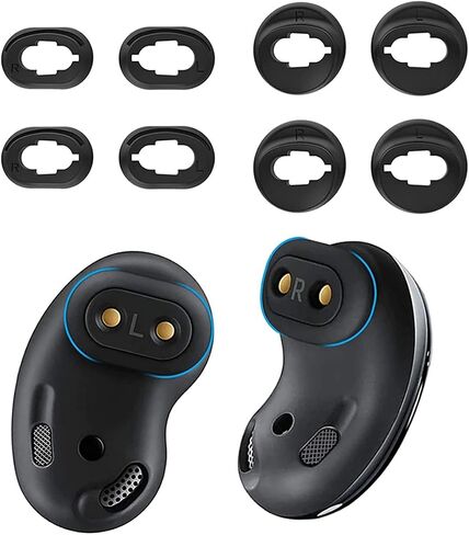 6 Pairs Ear Tips for Samsung Galaxy Buds3 (SM-R50), Medium Size Silicone Eartips Earbuds Earplug Replacement Compatible with Samsung Galaxy Buds 3 Not Fit in Charging Case in Kuwait