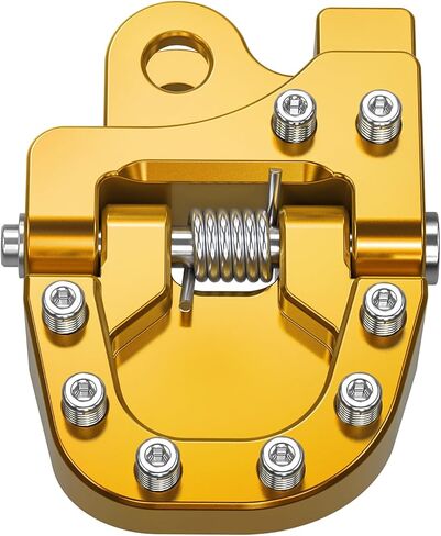 NICECNC Black Folding Brake Footrest Extension Plate Foot Pegs Pedal Compatible with Suzuki DRZ400E 2000-2007 DRZ400S 2000-2024 DRZ400SM 2005-2024 See Fitment in Saudi Arabia