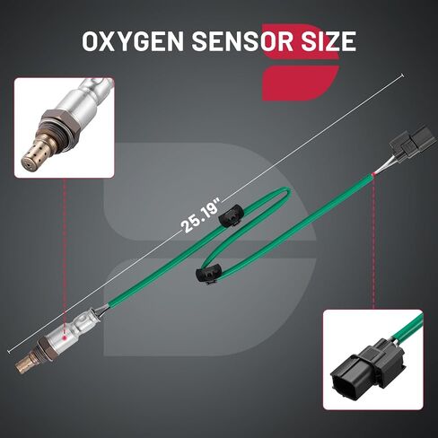 BDFHYK Oxygen Sensor Downstream O2 Sensor, Compatible with Honda Accord, Crosstour, Odyssey, Pilot, Ridgeline & Compatible with Acura Acura MDX, ZDX, RDX, 3.2L 3.5L 3.7L, 250-24785 Replacement 1PCS in Saudi Arabia