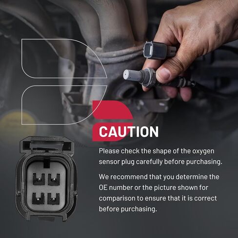 BDFHYK Oxygen Sensor Downstream O2 Sensor, Compatible with Honda Accord, Crosstour, Odyssey, Pilot, Ridgeline & Compatible with Acura Acura MDX, ZDX, RDX, 3.2L 3.5L 3.7L, 250-24785 Replacement 1PCS in Saudi Arabia