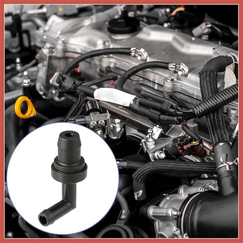 ACROPIX 1 Set PCV Valve Grommet Kit Exhaust Positive Crankcase Ventilation Valve Fittings for Mazda Miata 1.8L 1999-2000 No.B54113890A/E30113338A Black Car Parts in Saudi Arabia