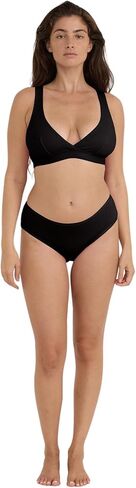 Women's Core Rib Organic Cotton Plunge Bralette in Saudi Arabia
