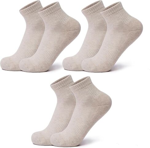 Women’s Ankle Socks Solid Color Low Cut Design Comfortable Breathable Socks for Daily Wear Available in 2 3 Pairs in Saudi Arabia