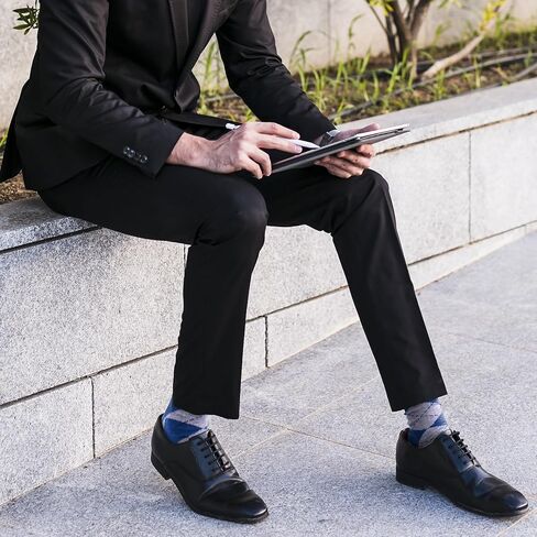 12 Pack Dress Socks for Men- Fancy Argyle and Classic Pattern Dress Socks in Kuwait