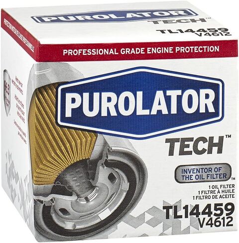 Purolator TL14459 PurolatorTECH Spin On Oil Filter Compatible With Hyundai Elantra, Sonata, Tucson, Accent, Sante Fe, Kia Soul, Optima, Sportage, Sorento, Honda Accord, Civic and Odyssey in Saudi Arabia