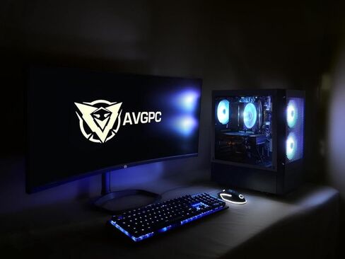 AVGPC MAX Gaming PC - AMD RYZEN 5 5600GT ، 16GB DDR4 RAM ، 1TB M.2 NVME SSD ، Windows 11 ، WiFi (AMD RYZEN 5 | Radeon Graphics) in Kuwait
