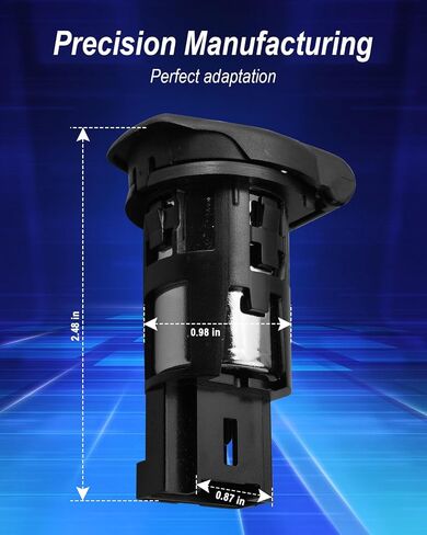 12V Power Socket Assembly Fit for Nissan Altima LEAF Murano Rogue Sentra Versa Kicks 2013-2024, Front Power Outlet Fit for Infiniti Q50 Q60 2015-2021,Cigarette Lighter Socket Replace 25331-6CA0A in Saudi Arabia