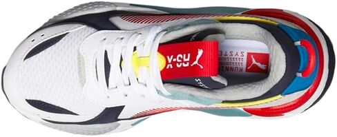 PUMA Kids Boys Rs-X Parisian Lace Up Sneakers Shoes Casual - White in Saudi Arabia