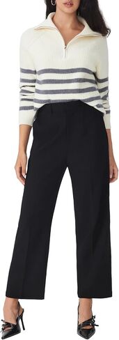 CIDER Women's Tapered Trousers Middle Waist Casual Stylish Pants in Saudi Arabia