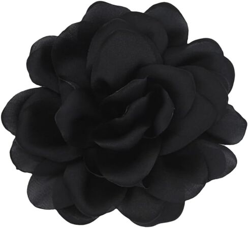 Flower Brooche for Women Satin Fabric Rose Flower Brooches Handmade Flowers Pins for Clothing Wedding Party Dance Banquet Ceremony Versatile Accessory in Saudi Arabia