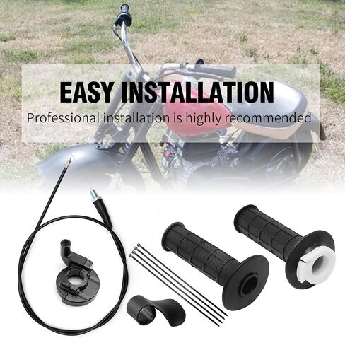 MDEOOSKY Mini Bike Throttle Assembly Cable بديل للدراجة الترابية 50cc 90cc 110cc 125cc 140cc 150cc 200cc 250cc Atv، بديل للدراجة الترابية Mini Baja Mb200 Mb165 in Saudi Arabia