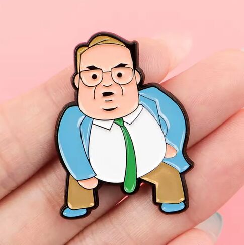 Matt Foley I Live in A Van Down by The River Motivational Speaker Skit Sketch Comedy Saturday TV Show 1.4" Enamel Pin Badge in Saudi Arabia