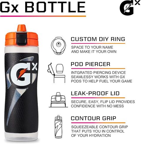 Gatorade Gx Bottle, Momentum Neon Blue in Saudi Arabia