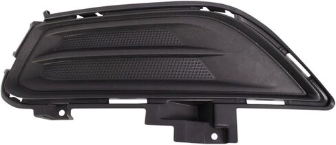 Front Left Fog Light Hole Cover Black Drivers Side Compatible with 2013-2016 Ford Fusion FO1038133 in Saudi Arabia