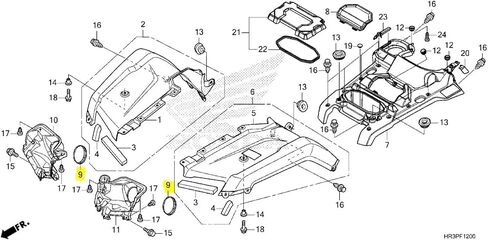 2 x fits Honda HEADLIGHT HOUSING COVER CAP RANCHER 420 FOREMAN RUBICON 500 PIONEER in Saudi Arabia