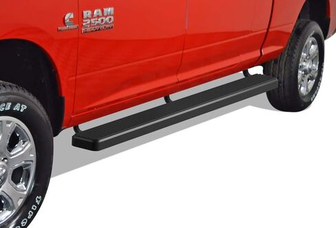 APS Premium 6in Black Stainless Steel Running Boards Compatible with Dodge Ram 2500 3500 Mega Cab 10-24 (86in D2D Short Version) in Saudi Arabia