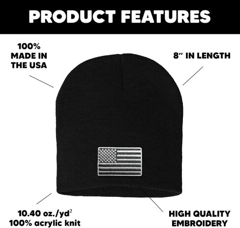 US Marine Corps Beanie, Army Beanie - USA-Made Knit Cap - Marines Gifts for Men in Saudi Arabia