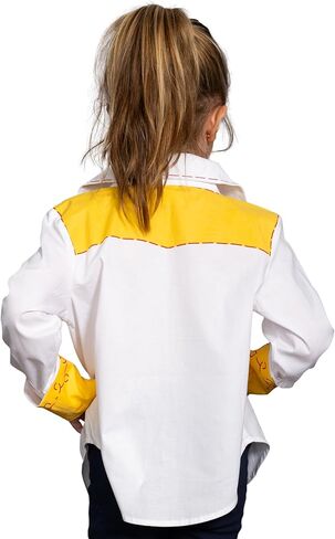 Jessie Cowgirl Kids Children Halloween Costume Cosplay Long Sleeve Button Up Shirt in Saudi Arabia