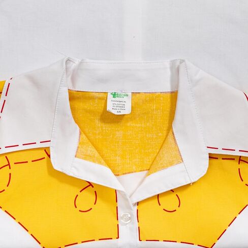 Jessie Cowgirl Kids Children Halloween Costume Cosplay Long Sleeve Button Up Shirt in Saudi Arabia