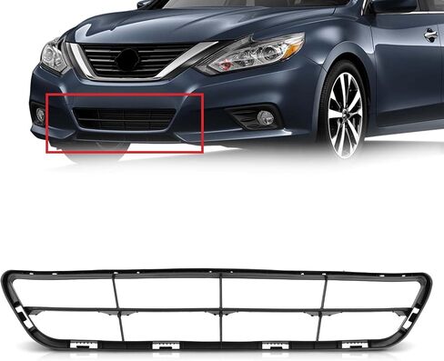 KARPAL Front Bumper Grille Lower Grill Fit for 2016 2017 2018 Nissan Altima Replaces 622549HS1A, NI1036106 in Saudi Arabia