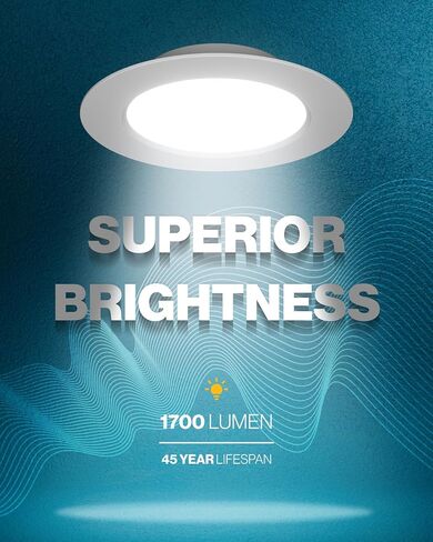 Sunco 4 عبوات 5CCT LED سوداء غائرة 6 بوصة، 2700K/3000K/3500K/4000K/5000K قابلة للتحديد، مصابيح خافتة للضوء، زخرفة حاجزة، 13 وات = 120 وات، 869 لومن، تصنيف رطب، تركيب تحديثي - مدرج في قائمة UL in Saudi Arabia
