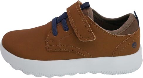 حذاء Sperry Child Coastal Break Junior Skiff - حذاء رياضي منخفض من الجلد الصناعي مزود بخطاف وحلقة للأولاد والبنات، حذاء كاجوال خفيف الوزن للأطفال مع نعل خارجي لا يترك علامات in Saudi Arabia