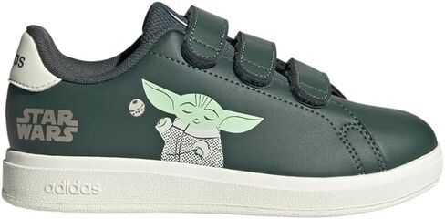 adidas Unisex-Child Star Wars Mandalorian Advantage Sportswear Shoes (Little Kid) Sneaker in Saudi Arabia