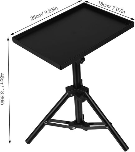 Cabilock Projector Stand Tripod Laptop Stand Projector Tripod Adjustable Tabletop Floor Laptop Floor Stand for Office Home Stage Studio 114CM in Saudi Arabia