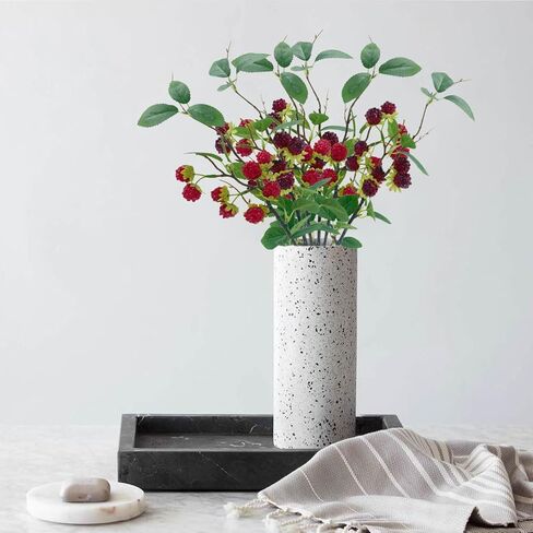 3 قطع من فاكهة التوت الأسود الصناعية، التوت الاصطناعي المقلد التوت التوت البري زينة طاولة المنزل (البرقوق المستوحى) in Kuwait